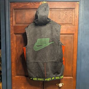 NIKE WILD RUN DRI-FIT THERMA HOODED VEST MEN'S LARGE